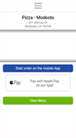 Mobile Screenshot of modestochicagopizza.com